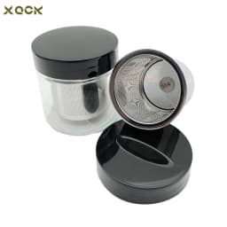 Diamond Cleaning Jar with Stainless Steel Sieve Jewellery Washing Cup Glass Gemstone Washer Ring Necklace Cleaner Jewelry Tools
