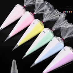 100g Two Color Whipped Cream Glue Diy Phone Case Materials Simulation Fake Decoden Cream Clay Glue with Nozzle Jewelry Making
