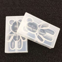 Fashion Silicone Bear Shape Animals DIY Epoxy Resin Mold Silicone Molds For Resin Jewelry Tools Resin Accessories