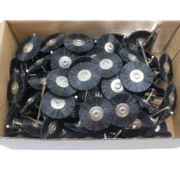100PCS 25mm Jewelry Polishing Wheel Brushes Dremel Accessories Jewellery Making Hand Tools