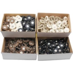 100PCS 25mm Jewelry Polishing Wheel Brushes Dremel Accessories Jewellery Making Hand Tools