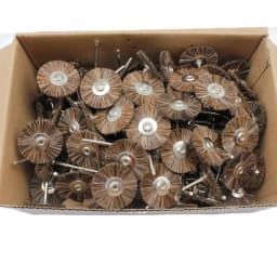 100PCS 25mm Jewelry Polishing Wheel Brushes Dremel Accessories Jewellery Making Hand Tools