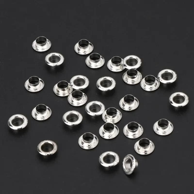 2025 New 30Pcs 925 Sterling Silver Smooth Beads Large Hole Beads For Jewelry Making