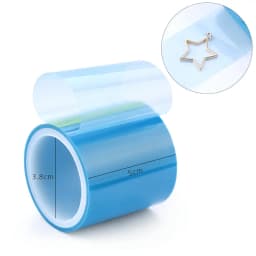 1PCS Blue Color Traceless Tape Epoxy Resin Mold Leak Proof Tape for Epoxy Jewelry Making Supplies Handmade DIY Accessories