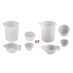 30/100/150/250/600/1000ML Silicone Measuring Cup with Scale DIY Jewelry Making Tools Crystal Epoxy Resin Mixed Measure Cup Tools