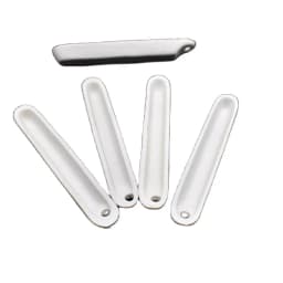 5PCS Quartz Silica Melting Crucible for Centrifugal Casting High Temperature Platinum Alumina Ceramic Boat