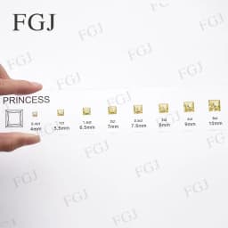 Hot Sale Jewelry Tool for Cubic Zirconia Customize Comparison Chart Diamond Carat Set & Ring Size Measuring