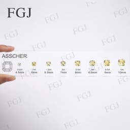 Hot Sale Jewelry Tool for Cubic Zirconia Customize Comparison Chart Diamond Carat Set & Ring Size Measuring