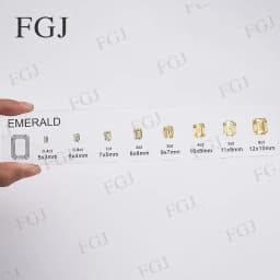 Hot Sale Jewelry Tool for Cubic Zirconia Customize Comparison Chart Diamond Carat Set & Ring Size Measuring