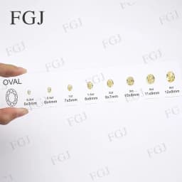 Hot Sale Jewelry Tool for Cubic Zirconia Customize Comparison Chart Diamond Carat Set & Ring Size Measuring