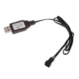 4V 2P 7.4V 3P 500mA Liion Remote Control Positive Portable USB Cable JST Plug Durable