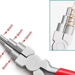 1/3Pcs Iron Wire Looping Jewelry Pliers 6-in-1 Bail-Making Pliers With Grip Handle For DIY Ring Making Loops And Jump Rings Tool