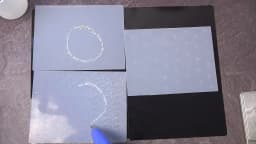 Holographic Silicone Inlay Rainbow-Window Film Holographic Decorative Holo Silicone Sheet Insert for Epoxy Resin Casting