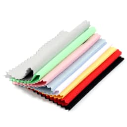 50Pcs/Lot Jewelry Polishing Cloth Silver Color Cleaning Polishing Cloth Soft Clean Wipe Wiping Cloth For Silver Gold Jewelry Too