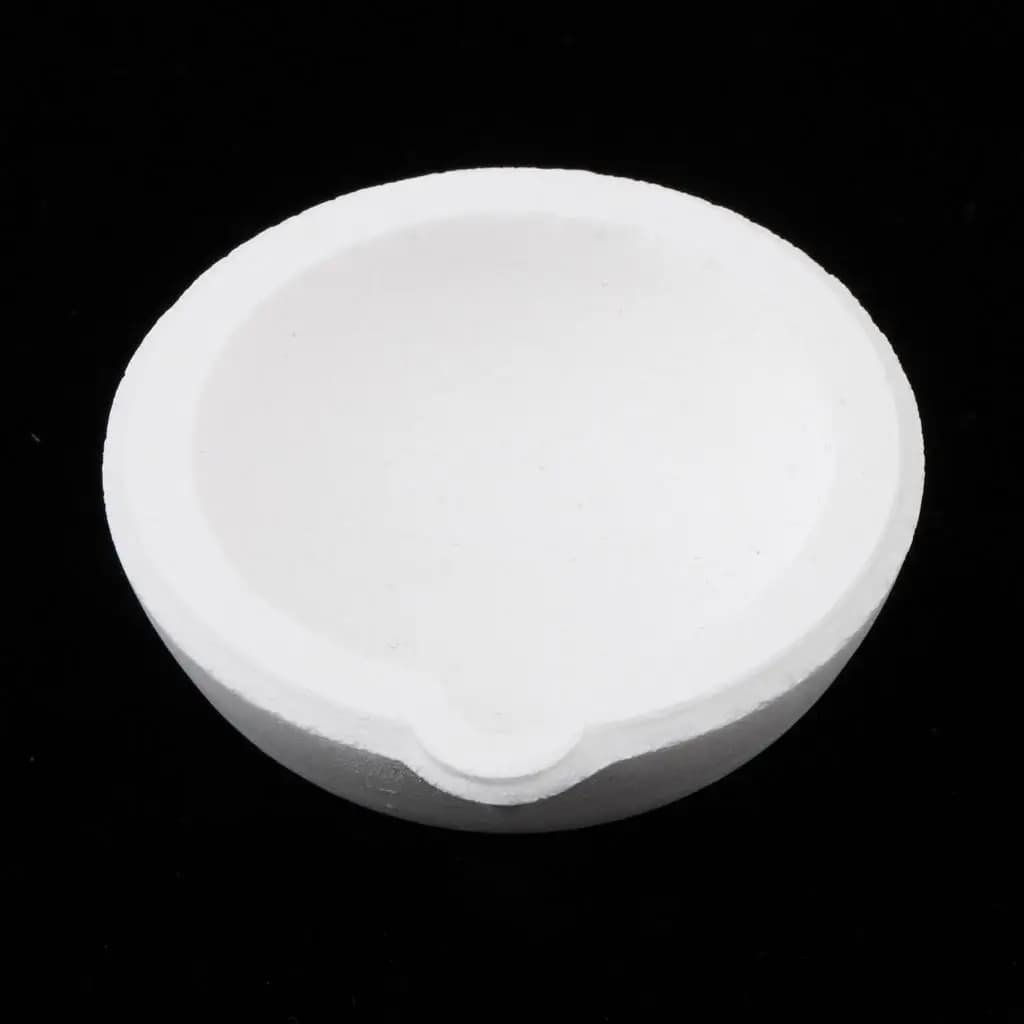 100g Silica Melting Crucible Pot Bowl Jewelry Casting High Temperature Over 2800 Degrees Jewelry Tool