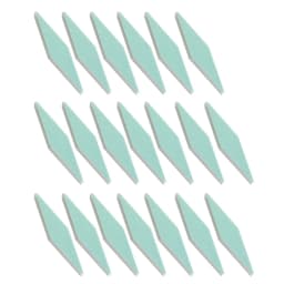 Silver Polishing Sticks Double-Sided Cleaning Buffing Bars Diamond Jewelry Cleaning Stick Jewellery Cleaners Pack of 20