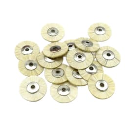 50pcs 22mm Soft Hair Wheel Brush Jewelry Abrasive Brushes For Drill Rotary Grinding Tools Dremel Accessories