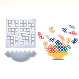 Puzzle Game Resin Molds Mini Cube Silicone Square Epoxy Crystal DIY Stackable Puzzle Interlocking Blocks Casting Jewelry Kit