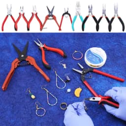 1Piece Jewelry Pliers Tools & Equipment Jewelry Making Handmade Tool Craft DIY Accessories Carbon Steel Nose Pliers Fixing