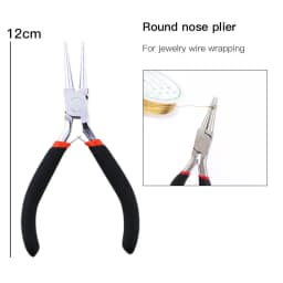 1Piece Jewelry Pliers Tools & Equipment Jewelry Making Handmade Tool Craft DIY Accessories Carbon Steel Nose Pliers Fixing