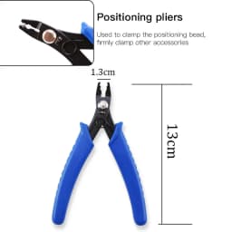 1Piece Jewelry Pliers Tools & Equipment Jewelry Making Handmade Tool Craft DIY Accessories Carbon Steel Nose Pliers Fixing