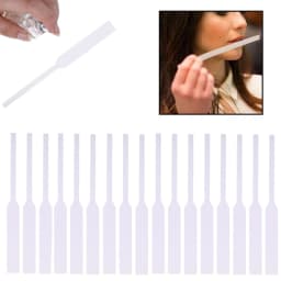 Disposable Test Strips 100pcs/set White Blotter Essential Oils Paper for Aromatherapy Testing Fragrance Scents
