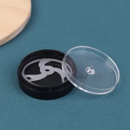 Watch Dial Screen Protector Storage Box With Transparent Dustproof Cover