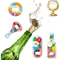3D DIY Crystal Resin Silicone Mold Beer Wrench Corkscrew Bottle Opener Mirror Silicone Mold For Resin