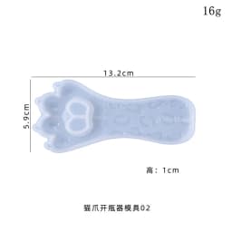 3D DIY Crystal Resin Silicone Mold Beer Wrench Corkscrew Bottle Opener Mirror Silicone Mold For Resin
