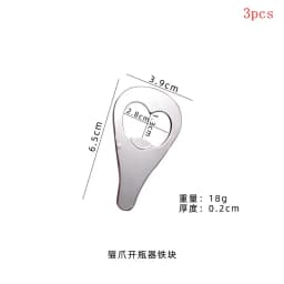 3D DIY Crystal Resin Silicone Mold Beer Wrench Corkscrew Bottle Opener Mirror Silicone Mold For Resin
