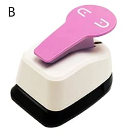 Professional Craft Hole Cutter DIY Embossing Punches Plastic Embossing Device Jewelry Card Crafting Tools for Jewelry