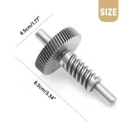 157F Worm Gear Bearing Pinion-with Shaft for KitchenAid 5QT/6QT Stand Mixer 9706529 9703445 9703680 W11086780 WP9709231