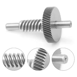 157F Worm Gear Bearing Pinion-with Shaft for KitchenAid 5QT/6QT Stand Mixer 9706529 9703445 9703680 W11086780 WP9709231