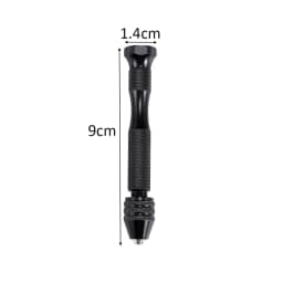 Gold Color Metal Hand Drill Equipments Uv Resin Epoxy Mold Tools With 0.8mm-3.0mm Drill Screw DIY Jewelry Making Handmade Tools