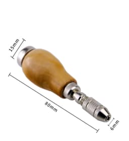 Pin Tong Vise Wooden Handle and 1 Extra Collet Jewelry Watchmaking Tool