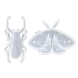 Creative Silicone Molds Wall Hanging Decors Molds Moth Crafting Moulds A0KD