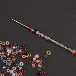 30pcs Metal Beading Needles For Beads Necklace Bracelet Tools Stainless Steel Self Threading Needle Pins For Jewelry Supplies