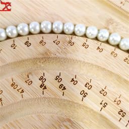 Handmade Diy Design Necklace Board Bamboo Jewelry Making Tool Bracelet Pearl Necklace Storage Tray Diy Accessory