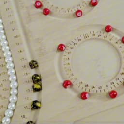 Handmade Diy Design Necklace Board Bamboo Jewelry Making Tool Bracelet Pearl Necklace Storage Tray Diy Accessory