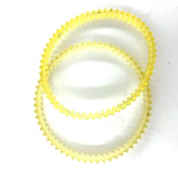 1 pair Jewelry Rotary Tumbler Conveyor Belt KT6808 kt 2000 Roller Polishing Machine Fitting Rubber Chain Dentate Strip accessory