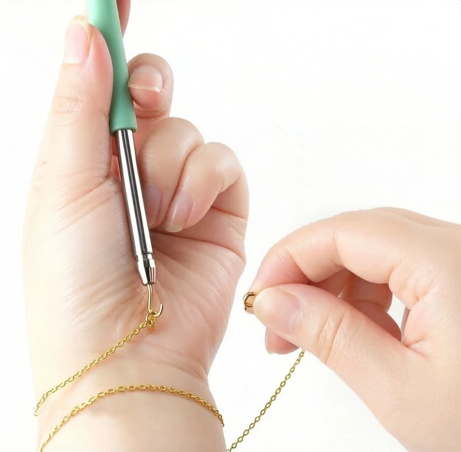 Help Wear Bracelet Tool Partner Jewelry Helper Fastening Aid Quickly Unfasten Hooking Equipment Plier Clasps Tie Zipper Crafts