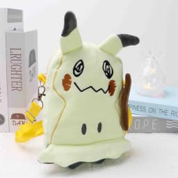 New Pokemon Plush Bag Pikachu Mimikyu Gengar Lucario Soft Stuffed Toy Rowlet Eevee Snorlax Peluche Dolls Shoulder Bags Sac A Dos