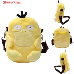 New Pokemon Plush Bag Pikachu Mimikyu Gengar Lucario Soft Stuffed Toy Rowlet Eevee Snorlax Peluche Dolls Shoulder Bags Sac A Dos