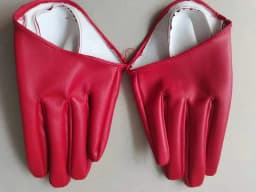 Fashion Sexy Female Night Club Pole Dancing Leather Gloves Women Gothic Punk Rock Show Half Palm Full Finger Fitness Gloves L63
