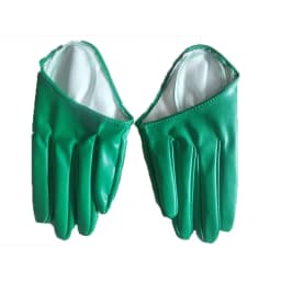 Fashion Sexy Female Night Club Pole Dancing Leather Gloves Women Gothic Punk Rock Show Half Palm Full Finger Fitness Gloves L63