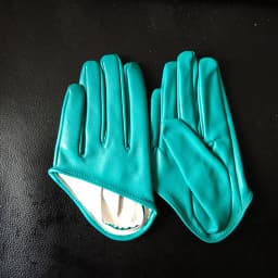 Fashion Sexy Female Night Club Pole Dancing Leather Gloves Women Gothic Punk Rock Show Half Palm Full Finger Fitness Gloves L63