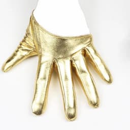 Fashion Sexy Female Night Club Pole Dancing Leather Gloves Women Gothic Punk Rock Show Half Palm Full Finger Fitness Gloves L63