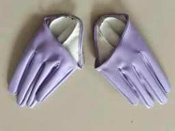 Fashion Sexy Female Night Club Pole Dancing Leather Gloves Women Gothic Punk Rock Show Half Palm Full Finger Fitness Gloves L63