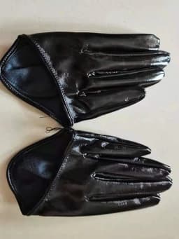 Fashion Sexy Female Night Club Pole Dancing Leather Gloves Women Gothic Punk Rock Show Half Palm Full Finger Fitness Gloves L63