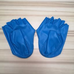 Fashion Sexy Female Night Club Pole Dancing Leather Gloves Women Gothic Punk Rock Show Half Palm Full Finger Fitness Gloves L63